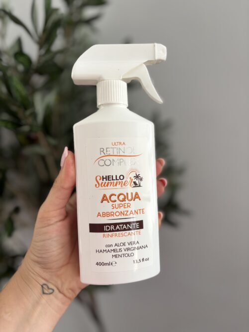 Agua bronceadora HELLO SUMMER