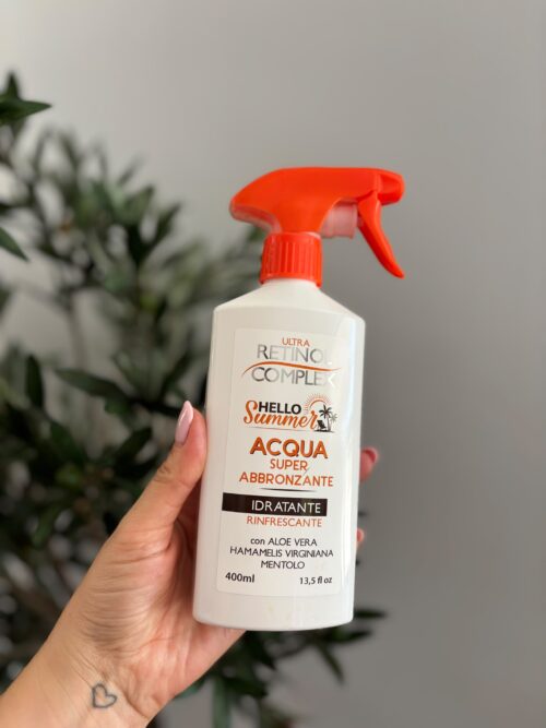 Agua bronceadora HELLO SUMMER