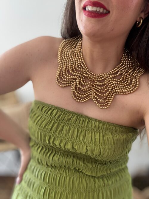 Collar BABERO dorado