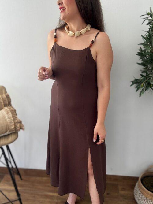 Vestido TIRANTES PIEDRAS
