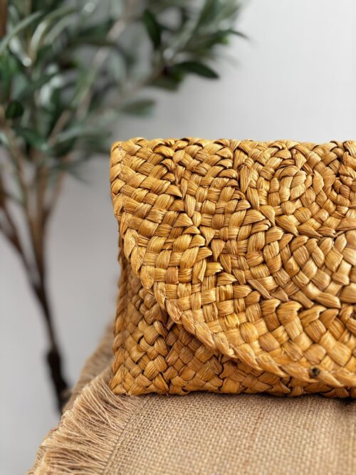 Cartera RAFIA oscura