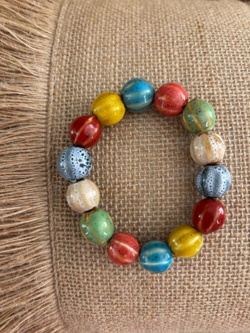 Pulsera CERÁMICA multicolor
