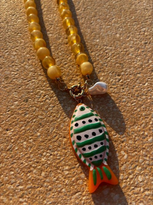 Collar PESCAITO amarillo