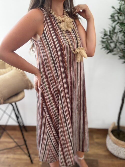 Vestido LICRA FRÍA estampado
