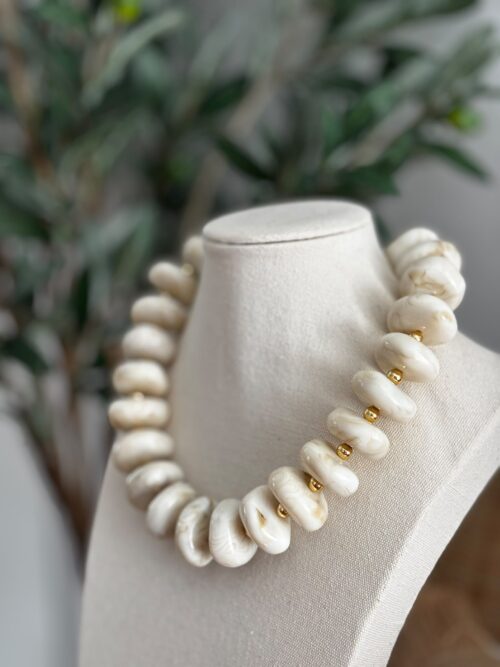 Collar PIEDRAS MARMOLADAS