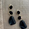 Pendientes PIEDRAS negras