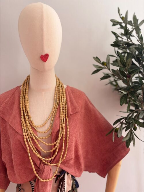 Blusa NUDO coral