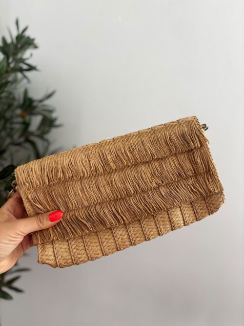Cartera FLECOS rafia