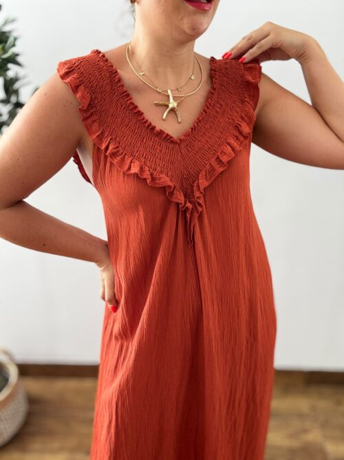 Vestido BAMBULA caldera