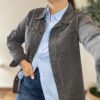 SOBRECAMISA gris denim