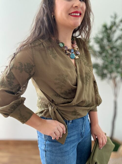 Blusa GASA verde