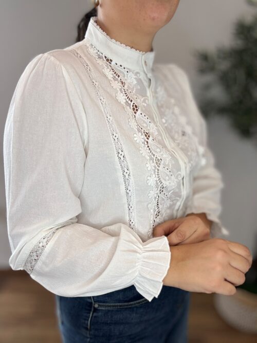 Camisa ROMÁNTICA blanca