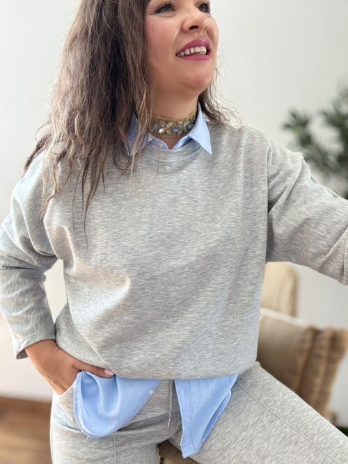 Conjunto SPORT gris