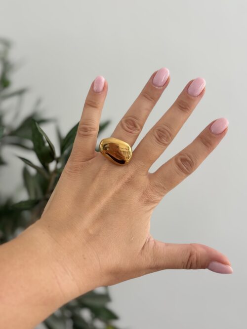 Anillo PIEDRA DORADA