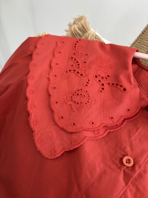 Camisa CUELLO DOBLE caldera