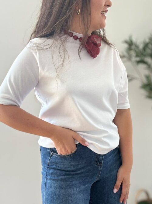 Camiseta CISNE blanca