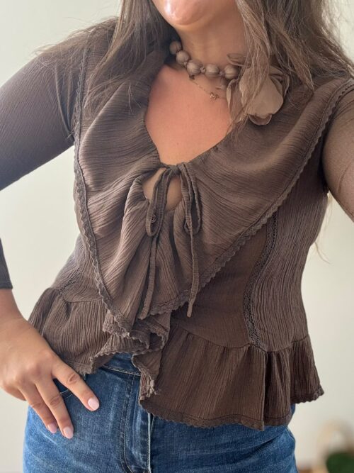 Blusa BAMBULA chocolate