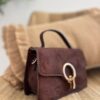 Bolso CHOCOLATE mini serraje