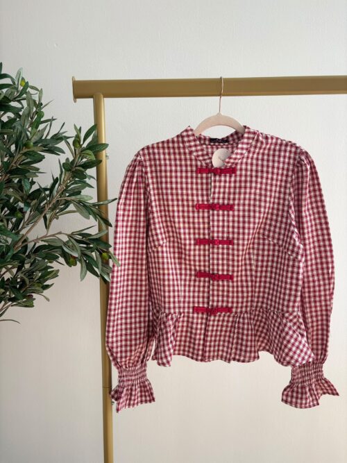 Camisa VICHY MAO roja