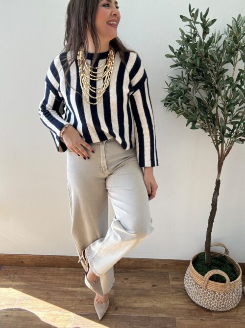 Jeans BALLOON beige